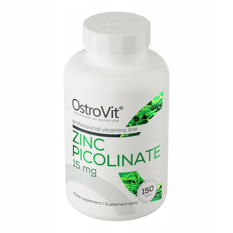OstroVit Zinc Picolinate 150 tabs cynk organiczny pikolinian cynku 15 mg