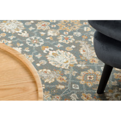 Dywan SOHO 477.07.LA500 wełniany OSTA - Kwiaty, ramka naturalny szary / beż 240x340cm Dywan SOHO 477.07.LA500 wełniany OSTA - Kwiaty, ramka naturalny szary / beż 240x340cm