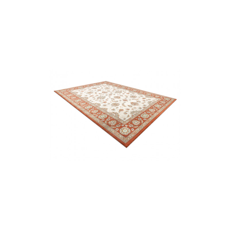Dywan SOHO 477.15.LA103 wełniany OSTA - Ornament, ramka naturalny beż / terakota 135x200cm Dywan SOHO 477.15.LA103 wełniany OSTA - Ornament, ramka naturalny beż / terakota 135x200cm