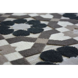 Dywan LISBOA 27206/875 Kwiaty Brąz 80x150cm Dywan LISBOA 27206/875 Kwiaty Brąz 80x150cm