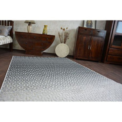 Dywan LISBOA 27208/356 Structural Czarny Szary 80x150cm Dywan LISBOA 27208/356 Structural Czarny Szary 80x150cm