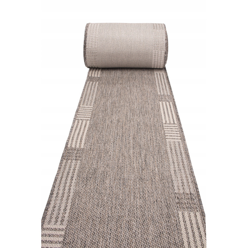 CHODNIK SZNURKOWY JEANS 80cm Brąz Beż19258/P91 Outdoor Balkon Taras Weranda
