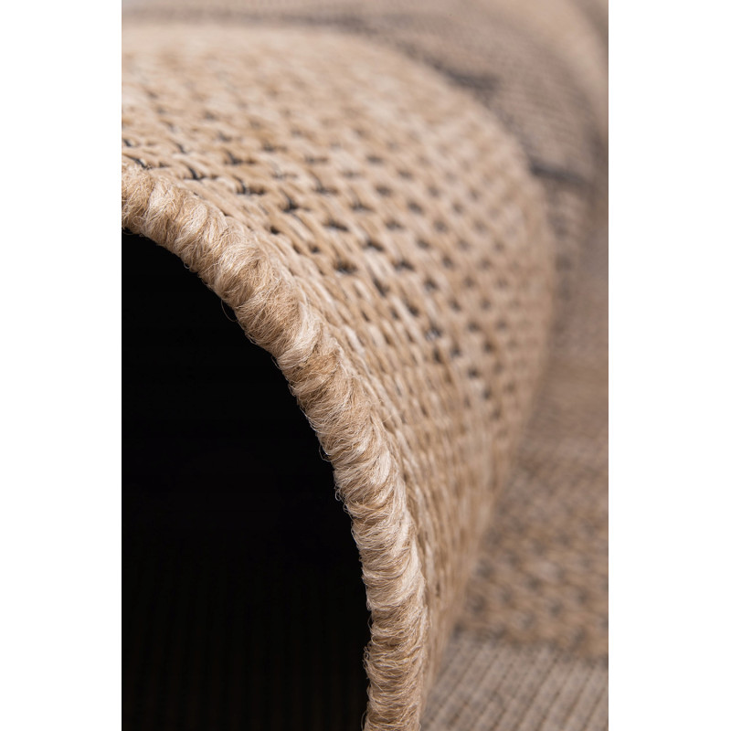 CHODNIK SZNURKOWY JEANS 90cm Brąz Beż Outdoor19044 Balkon Taras Weranda