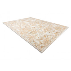 Dywan SOHO 477.22.LA115 wełniany OSTA - Ornament, kwiaty naturalny beż / terakota 200x300cm