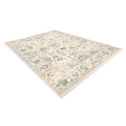 Dywan ABBY 486.25.LA110 wełniany OSTA - Ornament, ramka klasyczny beż / zielony 200x300cm