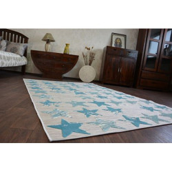 Dywan LISBOA 27219/754 Gwiazdy Gwiazdki Turkus 160x230cm Dywan LISBOA 27219/754 Gwiazdy Gwiazdki Turkus 160x230cm