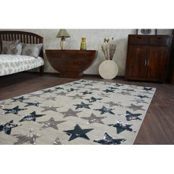 Dywan LISBOA 27219/975 Gwiazdy Gwiazdki Brąz 160x230cm Dywan LISBOA 27219/975 Gwiazdy Gwiazdki Brąz 160x230cm