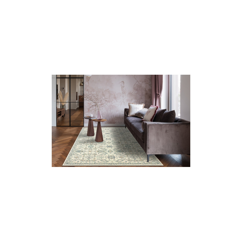 Dywan SOHO 477.07.LA102 wełniany OSTA - Ornament, rozeta naturalny zielony / beż 160x240cm Dywan SOHO 477.07.LA102 wełniany OSTA - Ornament, rozeta naturalny zielony / beż 160x240cm