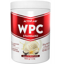 Activlab wpc standard koncentrat białka lody waniliowe 500g