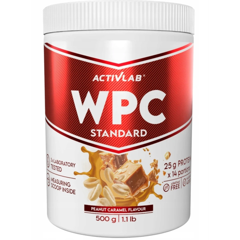 Activlab wpc standard koncentrat białka orzechowy karmel 500g