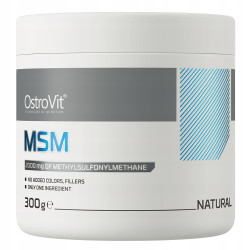 Ostrovit MSM 300 g SIARKA ORGANICZNA na zdrowe stawy skórę włosy paznokcie