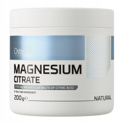 OstroVit Magnesium Citrate 200g CYTRYNIAN MAGNEZU CZYSTY magnez w proszku