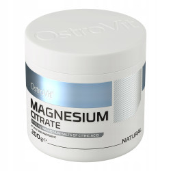 OstroVit Magnesium Citrate 200g CYTRYNIAN MAGNEZU CZYSTY magnez w proszku