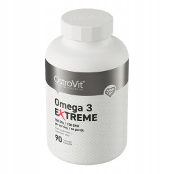 OstroVit Omega 3 Extreme KWASY TŁUSZCZOWE EPA DHA Olej Rybi 1000 mg 90kap OstroVit Omega 3 Extreme KWASY TŁUSZCZOWE EPA DHA Olej Rybi 1000 mg 90kap