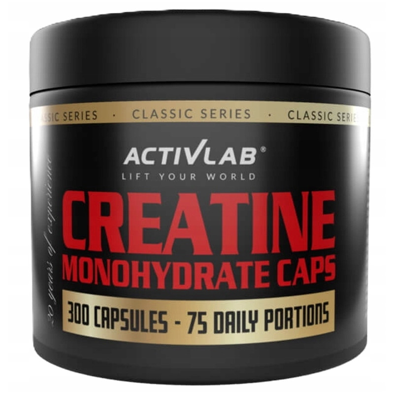 ACTIVLAB CREATINE CS 300caps KREATYNA MONO SIŁA MASA POMPA WYTRZYMAŁOŚĆ