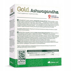 OLIMP Gold Ashwagandha KSM 60kap ŻEŃ-SZEŃ INDYJSKI ADAPTOGEN NA STRES OLIMP Gold Ashwagandha KSM 60kap ŻEŃ-SZEŃ INDYJSKI ADAPTOGEN NA STRES
