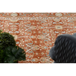 Dywan SOHO 477.08.LA300 wełniany OSTA - Ornament, ramka naturalny terakota / beż 200x300cm Dywan SOHO 477.08.LA300 wełniany OSTA - Ornament, ramka naturalny terakota / beż 200x300cm