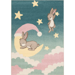 Dywan dziecięcy FD Funky Top Sweet Dreams lazurowy