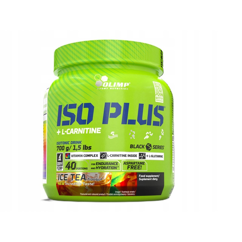 ISO PLUS OLIMP 700G IZOTONIK ELEKTROLITY WITAMINY IZO PLUS - ICE TEA
