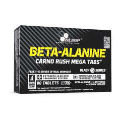 OLIMP BETA-ALANINE CARNO RUSH 80 tabl. WYTRZYMAŁOŚĆ BETA ALANINA