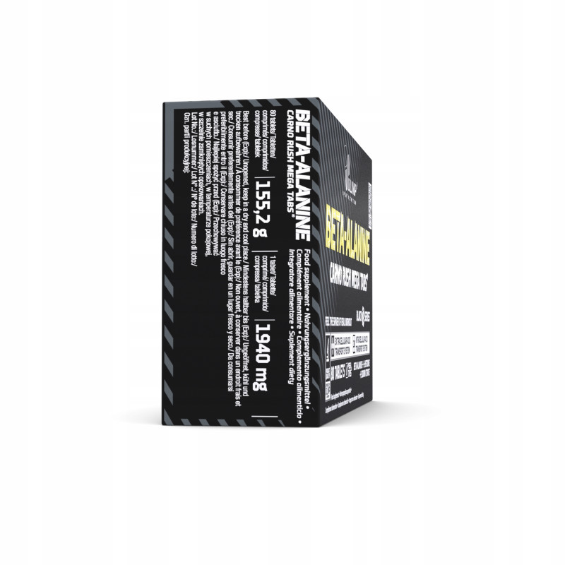 OLIMP BETA-ALANINE CARNO RUSH 80 tabl. WYTRZYMAŁOŚĆ BETA ALANINA