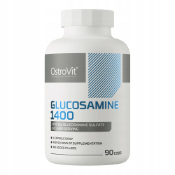 OstroVit Glukozamina 1400 mg SIARCZAN GLUKOZAMINY 2KCL 90 kaps