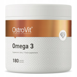 OstroVit Omega 3 KWASY TŁUSZCZOWE EPA DHA Olej Rybi 1000 mg 180kap