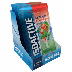 ACTIVLAB ISOACTIV 20x 31,5g IZOTONIK NAWODNIENIE WITAMINY TRUSKAWKA MIĘTA