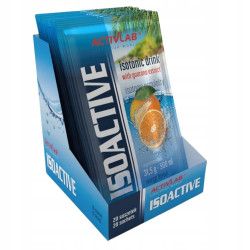 ACTIVLAB ISOACTIV 20x 31,5g IZOTONIK NAWODNIENIE WITAMINY ORANGE