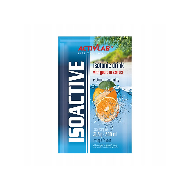 ACTIVLAB ISOACTIV 20x 31,5g IZOTONIK NAWODNIENIE WITAMINY ORANGE ACTIVLAB ISOACTIV 20x 31,5g IZOTONIK NAWODNIENIE WITAMINY ORANGE