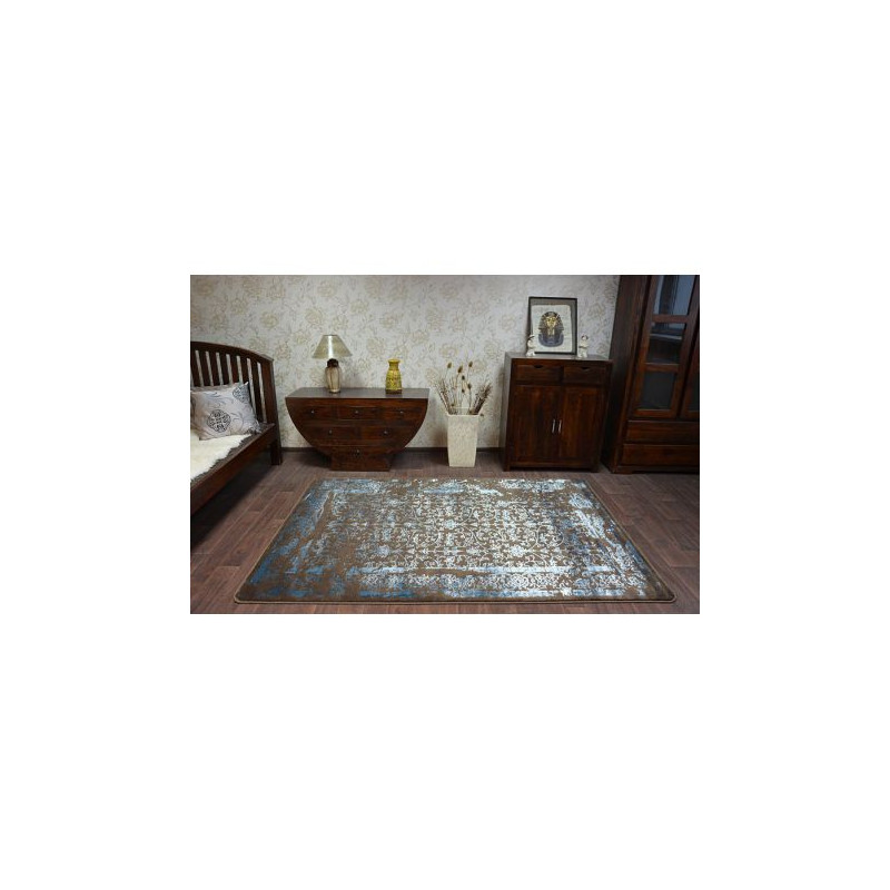 Dywan AKRYL MANYAS 0920 Brown/Blue 120x180cm Dywan AKRYL MANYAS 0920 Brown/Blue 120x180cm