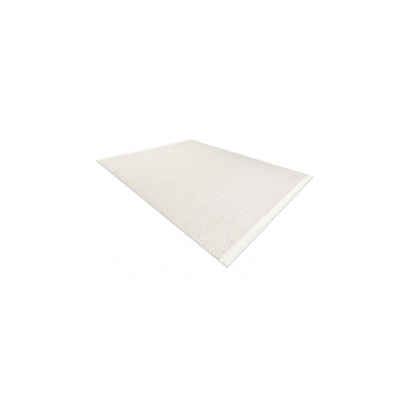 Dywan NANO FH92A Jednolity, pętelkowy, płasko tkany biały - 2 GATUNEK 120x170cm