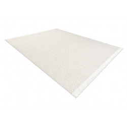 Dywan NANO FH92A Jednolity, pętelkowy, płasko tkany biały - 2 GATUNEK 140x190cm