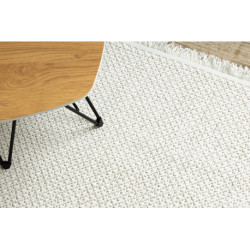 Dywan NANO FH92A Jednolity, pętelkowy, płasko tkany biały - 2 GATUNEK 140x190cm Dywan NANO FH92A Jednolity, pętelkowy, płasko tkany biały - 2 GATUNEK 140x190cm