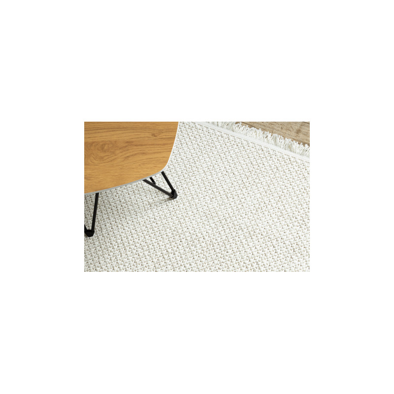 Dywan NANO FH92A Jednolity, pętelkowy, płasko tkany biały - 2 GATUNEK 140x190cm Dywan NANO FH92A Jednolity, pętelkowy, płasko tkany biały - 2 GATUNEK 140x190cm