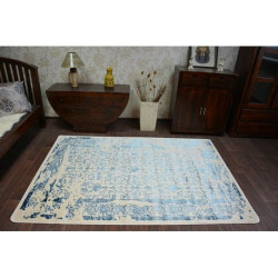 Dywan AKRYL MANYAS 0920 Ivory/Blue 80x150cm