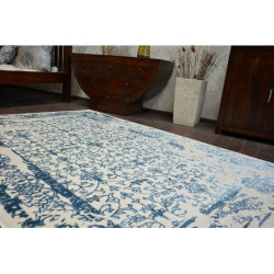 Dywan AKRYL MANYAS 0920 Ivory/Blue 80x150cm Dywan AKRYL MANYAS 0920 Ivory/Blue 80x150cm