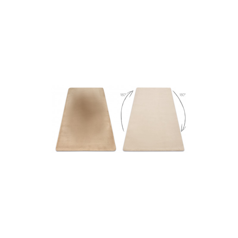 Dywan BUNNY macchiato ciemny beż IMITACJA FUTRA KRÓLIKA 80x150cm Dywan BUNNY macchiato ciemny beż IMITACJA FUTRA KRÓLIKA 80x150cm