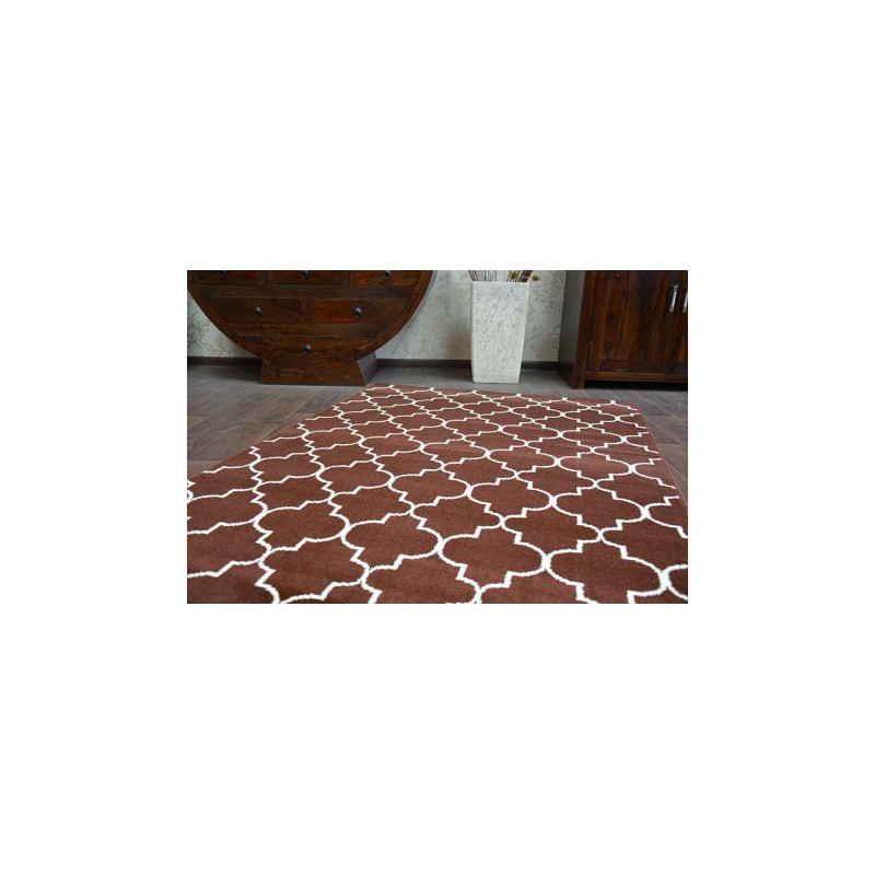 Dywan BCF BASE 3770 KONICZYNA brąz TRELLIS 185x270cm Dywan BCF BASE 3770 KONICZYNA brąz TRELLIS 185x270cm