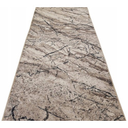 CHODNIK ANTYPOŚLIZGOWY 67cm SUPER MIĘKKI MARBLE NOWOCZESNY MARMUR BEŻ