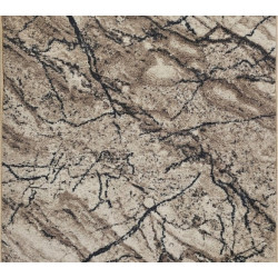 CHODNIK ANTYPOŚLIZGOWY 67cm SUPER MIĘKKI MARBLE NOWOCZESNY MARMUR BEŻ