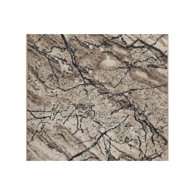 CHODNIK ANTYPOŚLIZGOWY 80cm SUPER MIĘKKI MARBLE NOWOCZESNY MARMUR BEŻ