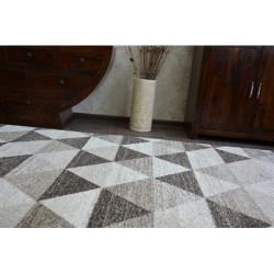Dywan SHADOW 636 l. beige / cream - Trójkąty 120x170cm Dywan SHADOW 636 l. beige / cream - Trójkąty 120x170cm
