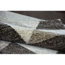 Dywan SHADOW 636 l. beige / cream - Trójkąty 280x370cm