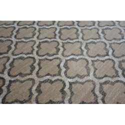 Dywan ARGENT - W4030 Koniczyna Marokańska Trellis Beżowy 160x220cm Dywan ARGENT - W4030 Koniczyna Marokańska Trellis Beżowy 160x220cm