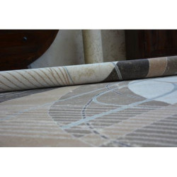Dywan ARGENT - W4807 Fale Krem / Brąz 133x190cm Dywan ARGENT - W4807 Fale Krem / Brąz 133x190cm