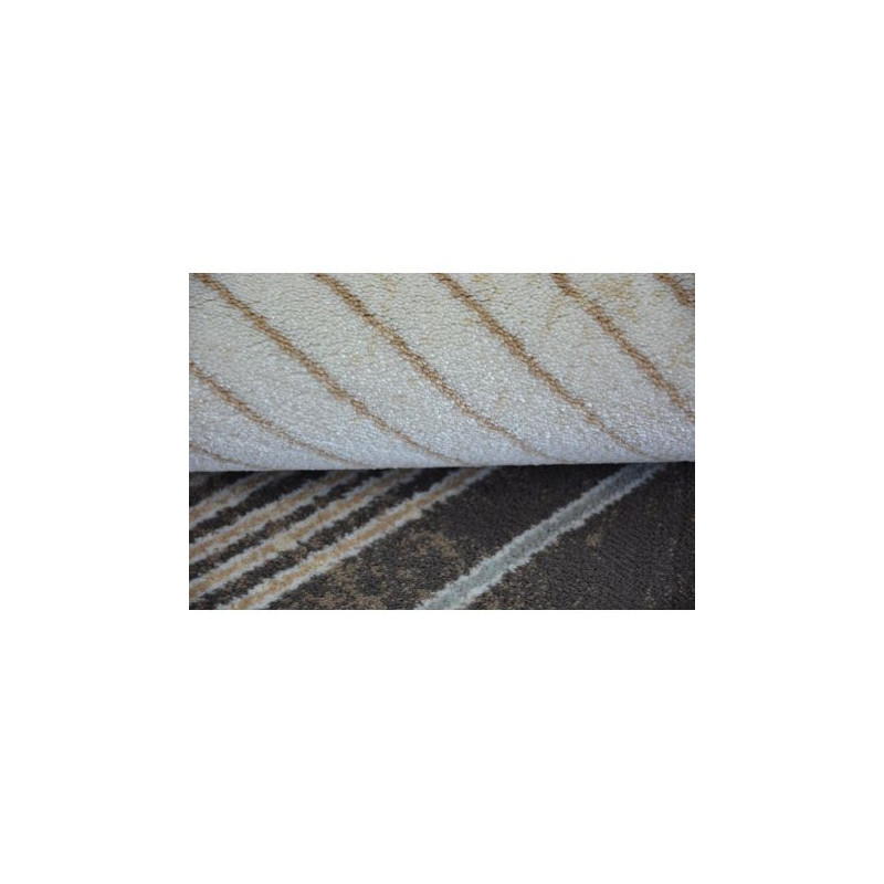 Dywan ARGENT - W4807 Fale Krem / Brąz 160x220cm Dywan ARGENT - W4807 Fale Krem / Brąz 160x220cm