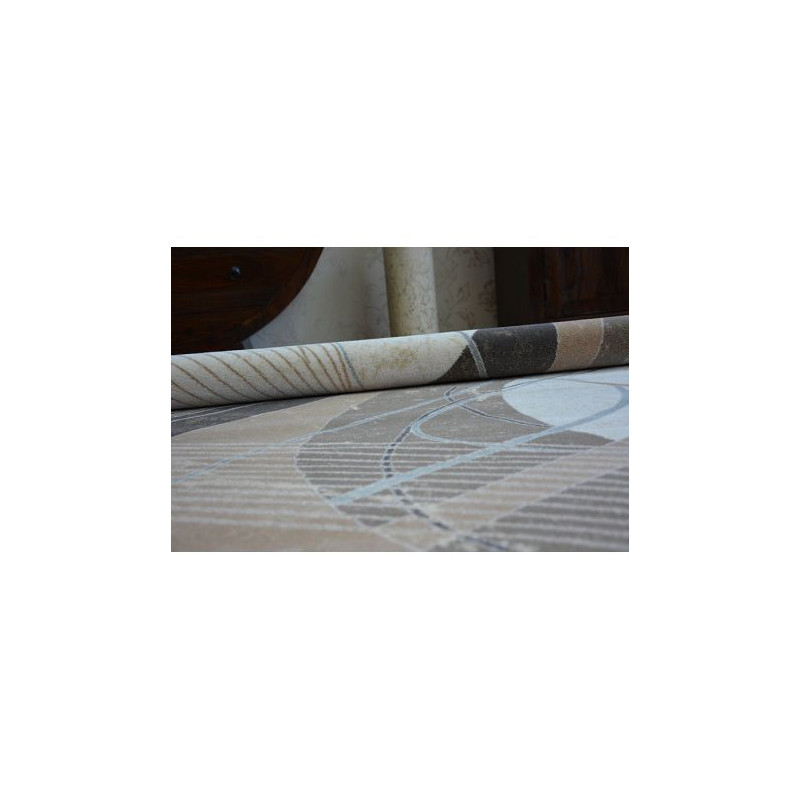 Dywan ARGENT - W4807 Fale Krem / Brąz 160x220cm Dywan ARGENT - W4807 Fale Krem / Brąz 160x220cm
