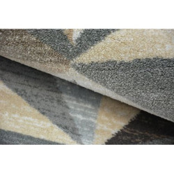 Dywan ARGENT - W6096 Trójkąty Beżowy / Niebieski 160x220cm Dywan ARGENT - W6096 Trójkąty Beżowy / Niebieski 160x220cm