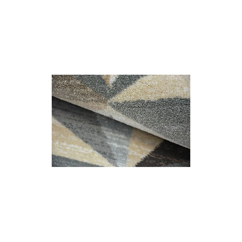 Dywan ARGENT - W6096 Trójkąty Beżowy / Niebieski 160x220cm Dywan ARGENT - W6096 Trójkąty Beżowy / Niebieski 160x220cm